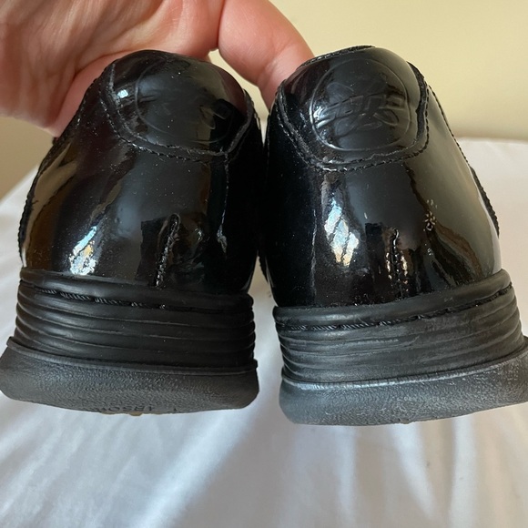 NEW Sano by Mephisto Escape Black Pat. Leather/ Mesh Walking Shoes Women's 7.5 - Picture 7 of 8